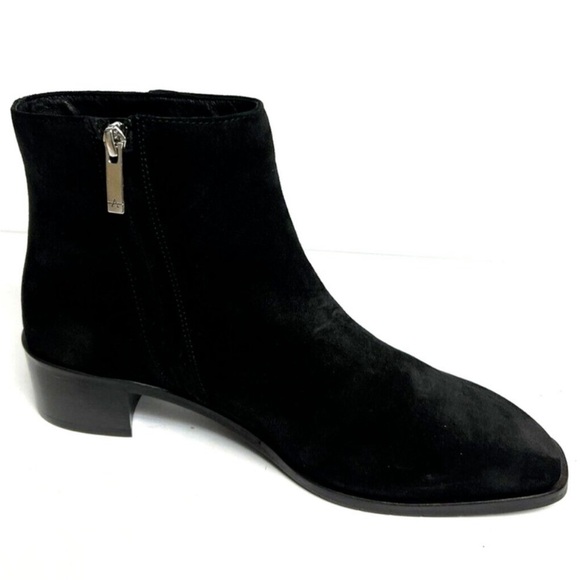 AQUATALIA reeta black suede square toe boot - Picture 8 of 14